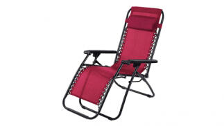 1 o 2 Tumbona de playa, jardin o piscina reclinable y plegable, de gravedad cero