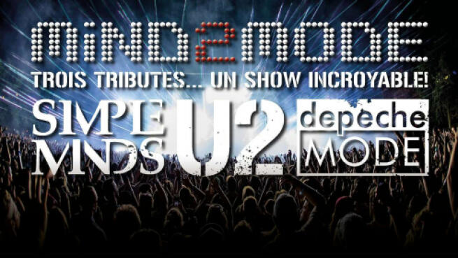 MIND2MODE: Tributo a U2, Depeche Mode y Simple Minds (19 oct)