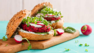 Cena a la carta en vegetariano Maná